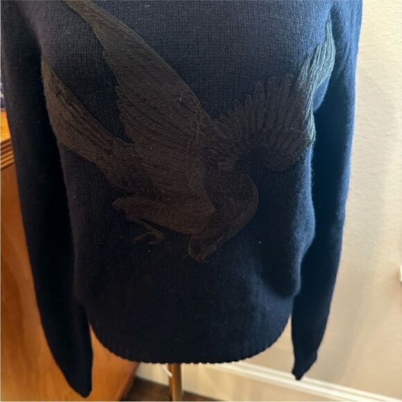 Gucci mens sweater bird wool cashmere blend-AA10 - Picture 4 of 16